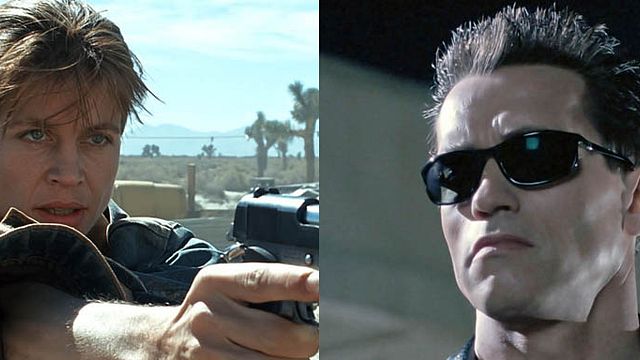 bild aus der news Happy Birthday, Linda Hamilton: Schwarzenegger teilt neues Bild vom Set von "Terminator 6"