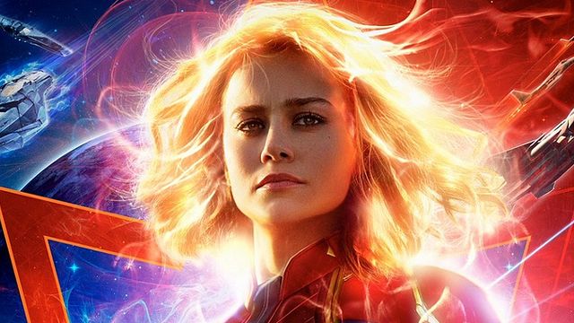 bild aus der news Vor "Avengers 4" kommt "Captain Marvel": Stylishe Poster zeigen uns den Bösewicht und eine Katze