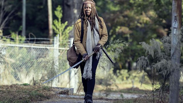 bild aus der news Die neue Folge könnte verraten haben, wie Michonne "The Walking Dead" verlässt