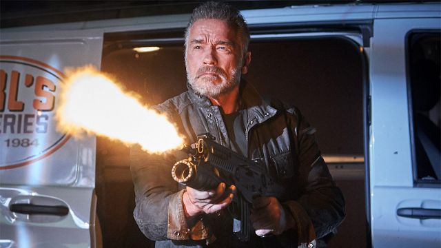 bild aus der news Cool wie zu "Terminator 2"-Zeiten: Arnie auf neuem Bad-Ass-Poster zu "Terminator: Dark Fate"