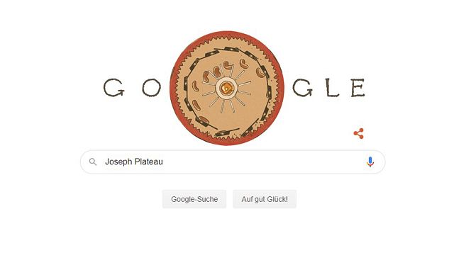 bild aus der news Google Doodle feiert Erfindung des Kinos: Wer war Joseph Plateau?