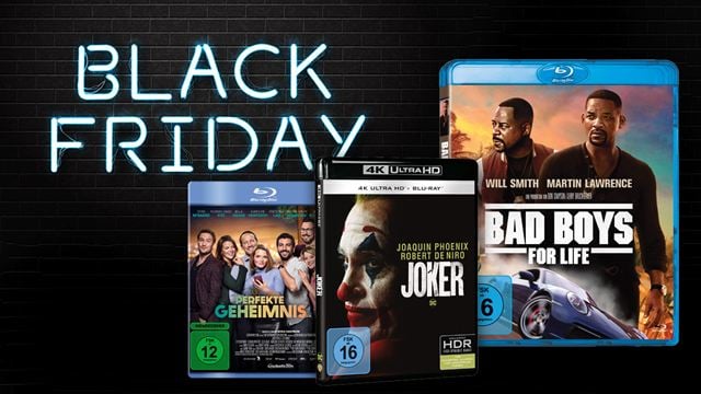Die besten Blu-ray-Angebote zum Black Friday bei Amazon: Aktuelle Highlights & mehr – von "Joker" bis "Bad Boys 3"