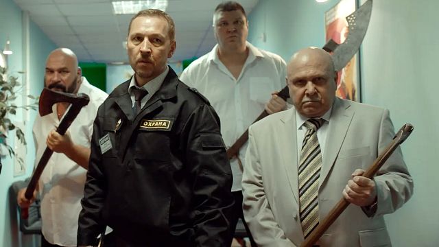 bild aus der news Noch verrückter als "The Raid"? Im Action-Trailer zu "Russian Raid" wird geballert, geprügelt und gehackt was das Zeug hält