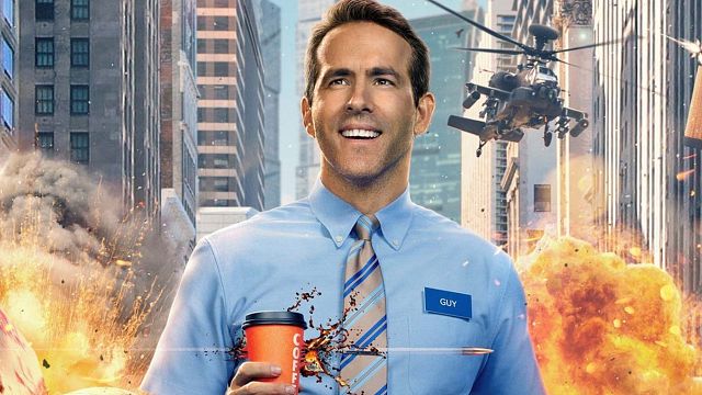 bild aus der news "GTA", "Animal Crossing", "Minecraft" und mehr: Ryan Reynolds erobert auf neuen Postern zu "Free Guy" die Videospielwelt