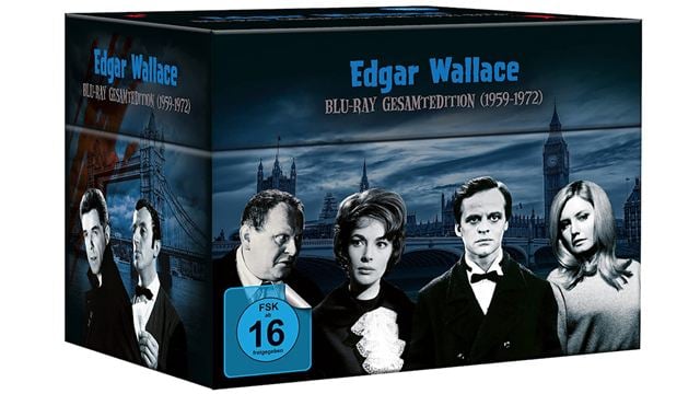 Heimkino-Kracher: Die neue Edgar-Wallace-Box ist das ultimative Must-Have für Thriller-Fans – mit über 30 Filmen auf Blu-ray!