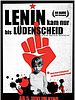 Poster der Lenin kam nur bis Lüdenscheid