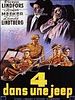 Poster der Die Vier im Jeep