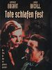 Poster der Tote schlafen fest