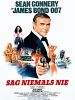 Poster der James Bond 007 - Sag niemals nie