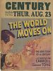 Poster der The World Moves On