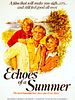 Poster der Echos eines Sommers