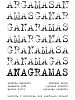 Poster der Anagramas