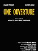 Poster der Une ouverture