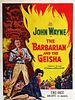Poster der Der Barbar und die Geisha