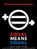 Poster der Equal Means Equal