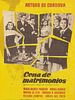 Poster der Cena de matrimonios