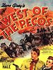 Poster der West of the Pecos