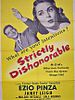 Poster der Strictly Dishonorable (II)