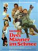 Poster der Drei Männer im Schnee