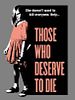 Poster der Those Who Deserve to Die