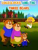 Poster der Goldlöckchen und die drei Bären