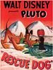 Poster der Pluto, der Rettungshund