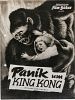 Poster der Panik um King Kong