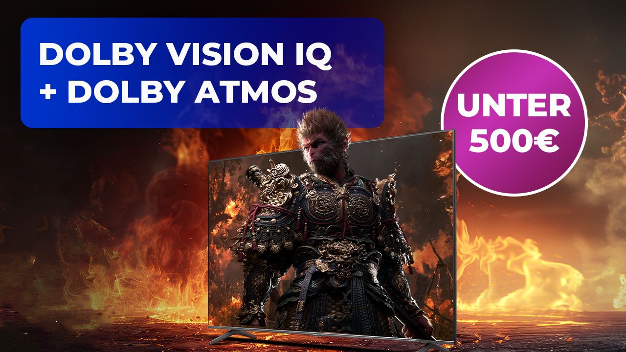 Da kann Samsung nicht mithalten: Jetzt starken 55-Zoll-QLED-TV mit Dolby Vision für weit unter 500 Euro sichern!