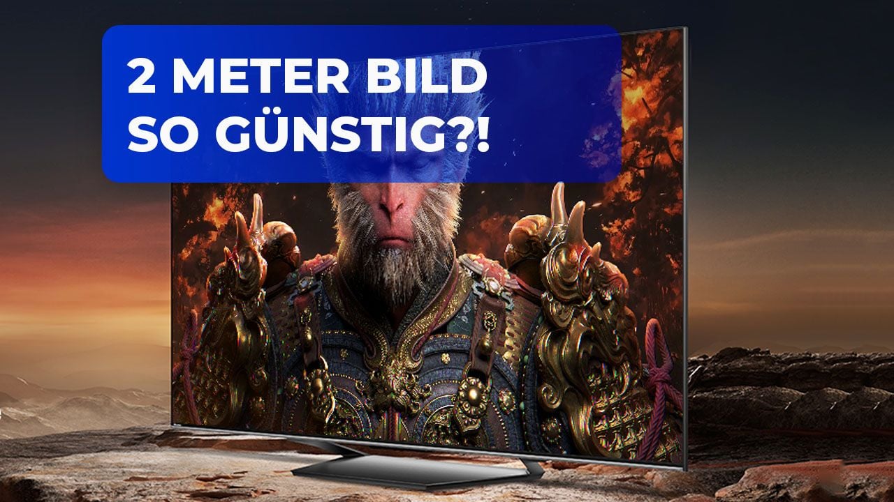 Giga-TV zum Witz-Preis: Mit 85 Zoll, Mini-LED und 144 Hz schlägt er alles in seiner Preisklasse und darüber hinaus