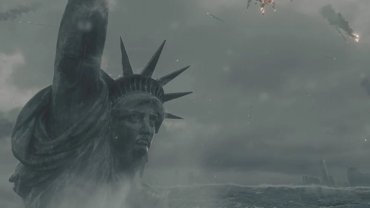 Eine gute alte Bekannte aus dem Katastrophen-Genre: Die Freiheitsstatue muss auch in „Die wandernde Erde 2“ mal wieder dran glauben!
