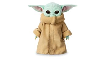 Grogu als Plüschfigur