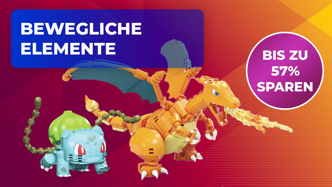 Da kann LEGO einpacken: Diese Pokémon-Sets sind gerade unfassbar günstig und können mehr, als nur gut auszusehen