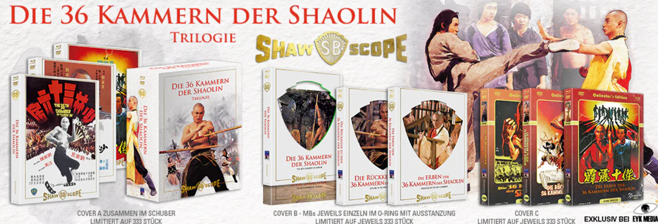 Mediabooks soweit das Auge reicht: Ein Fest für Fans & Sammler!