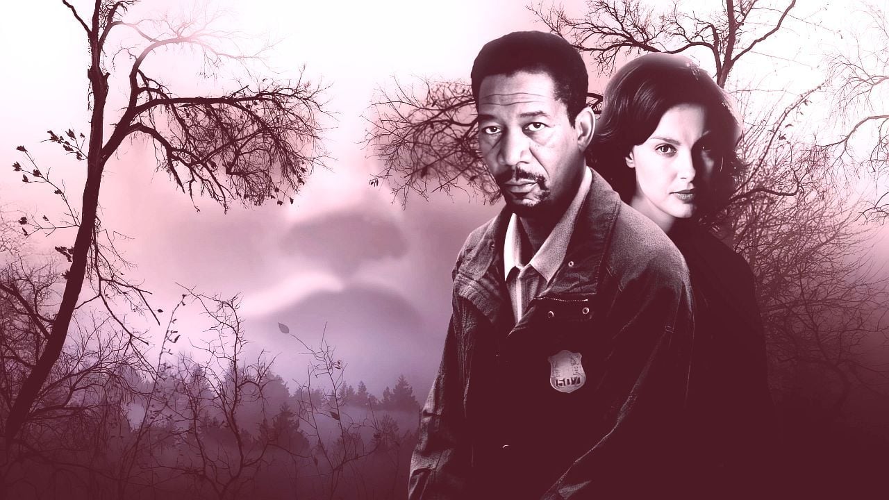 Morgan Freeman und Ashley Judd auf einem PR-Foto zum Film