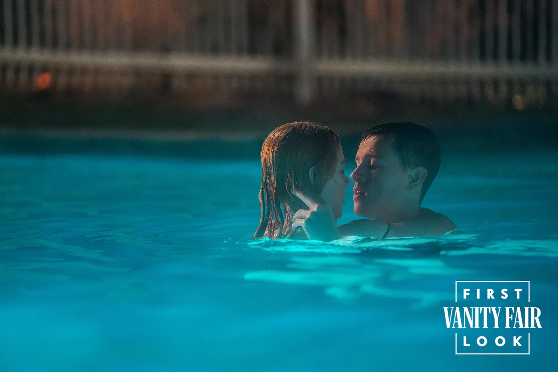 Heiße Szenen im Swimming-Pool: Nicole Kidman mit ihre Harris Dickinson