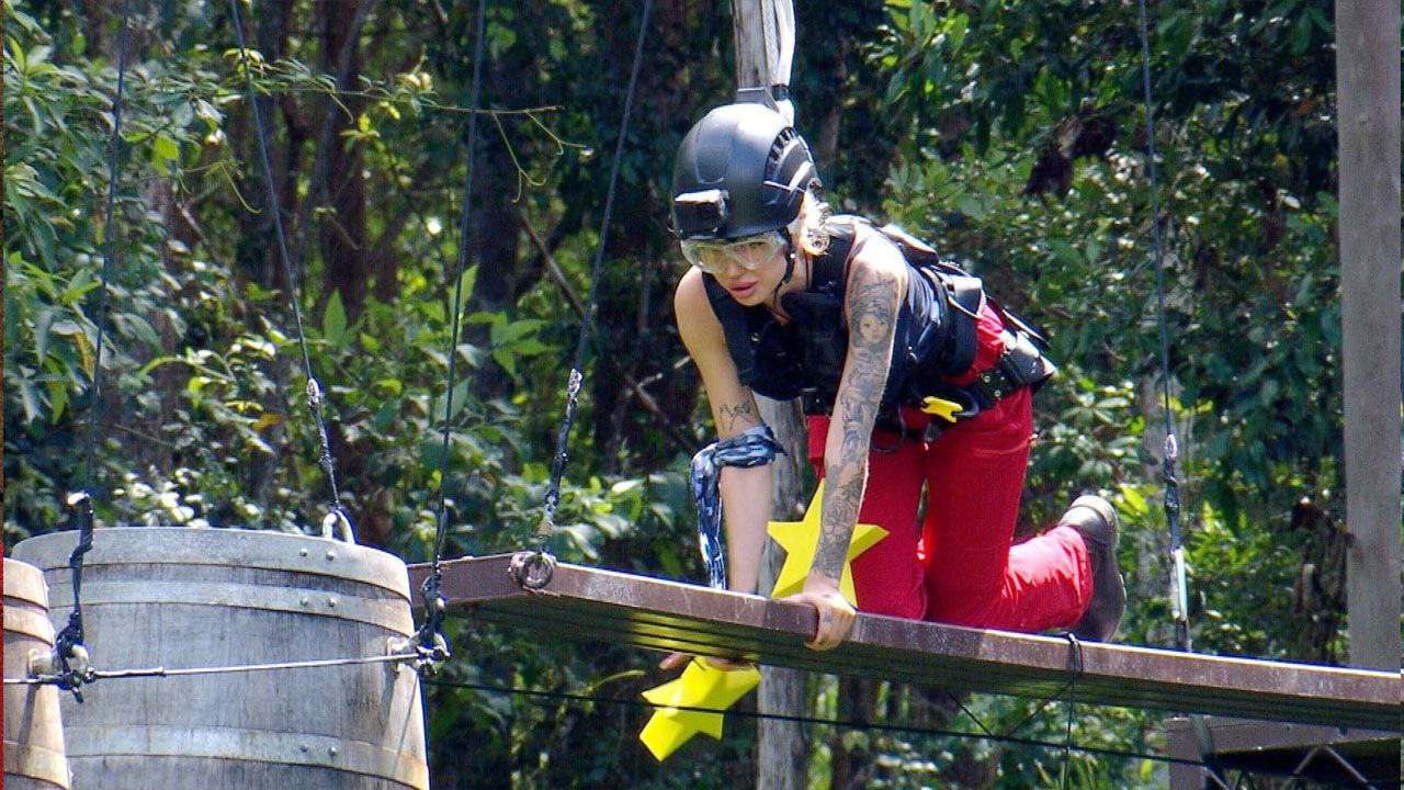 Ariel musste in schwindelerregender Höhe beweisen, was in ihr steckt.