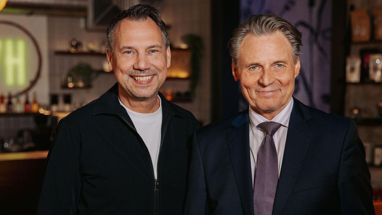 Sebastian Fitzek (l.) und Wolfgang Bahro