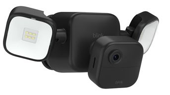 Outdoor-Kamera mit Flutlicht