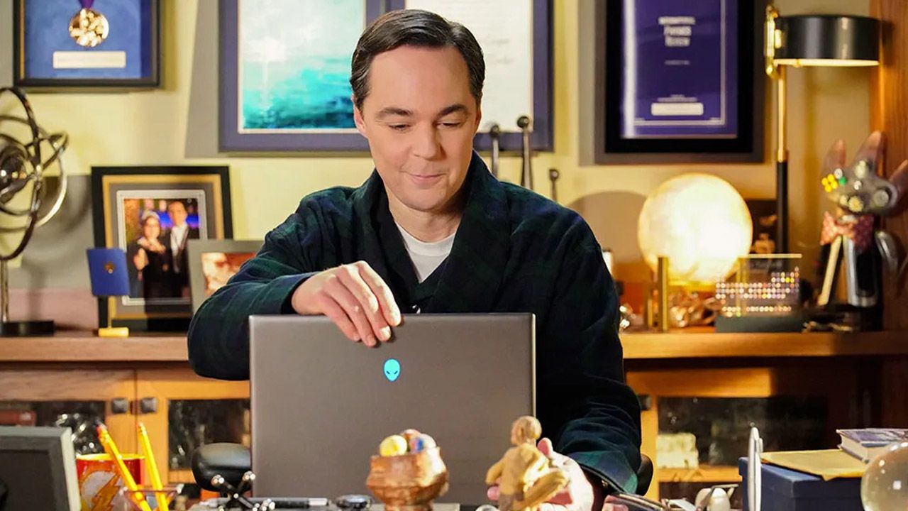 ... doch Sheldon lächelt zufrieden