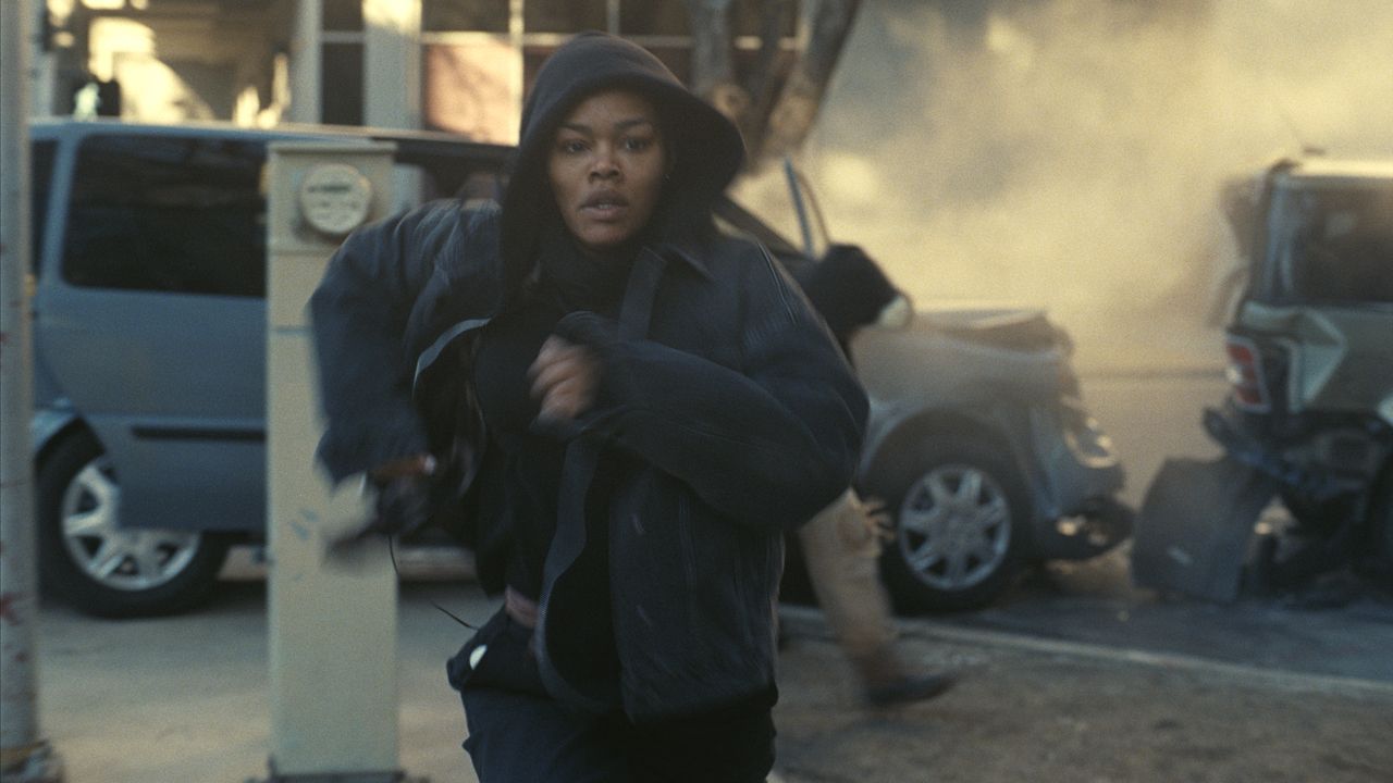 Teyana Taylor in Action in 