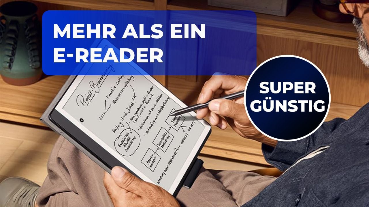 eBook-Reader revolutioniert: Der neue Kindle Scribe kann, worauf viele gewartet haben – und jetzt ist er endlich günstig!