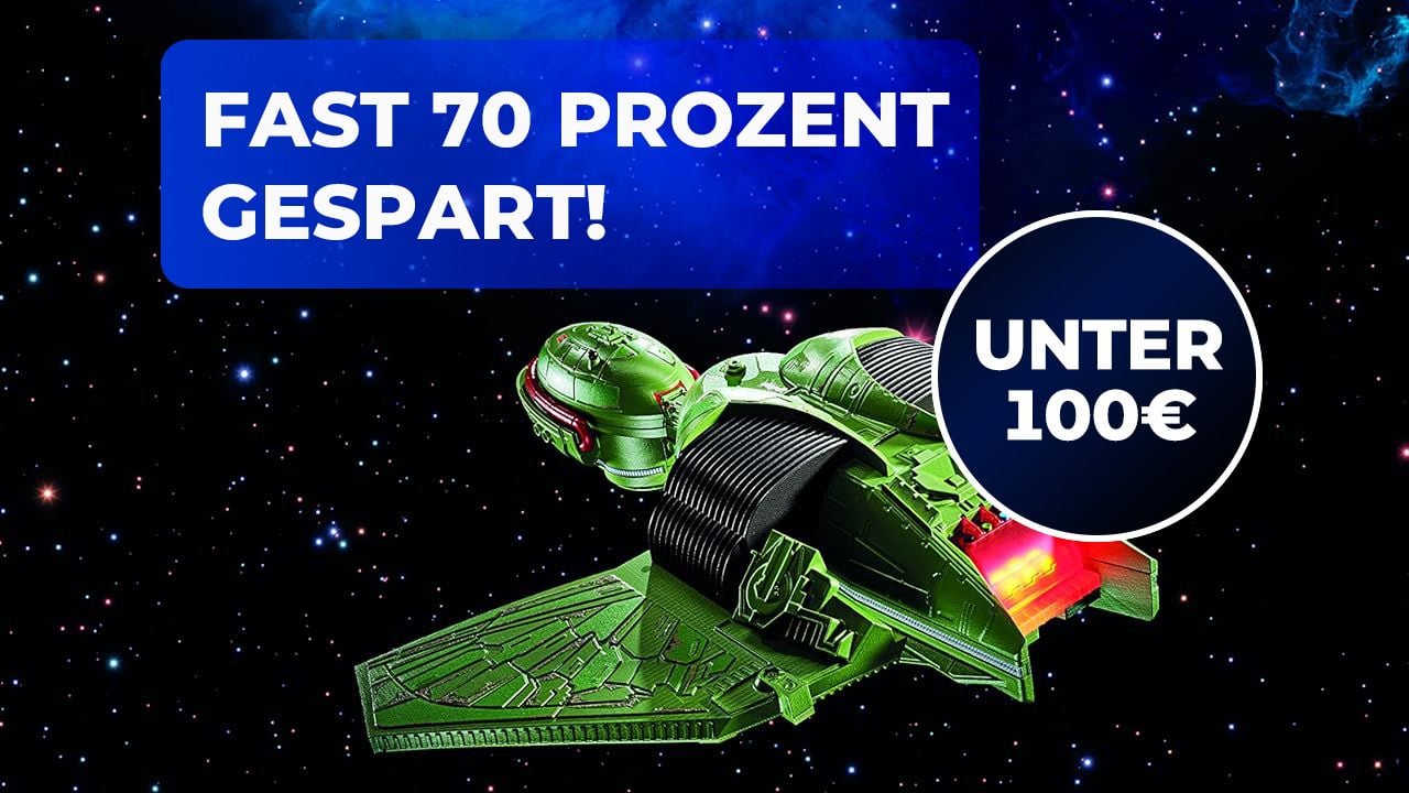 Trekkie-Frühling bei Amazon: Jetzt spart ihr fast 70 Prozent auf eines der coolsten "Star Trek"-Raumschiffe