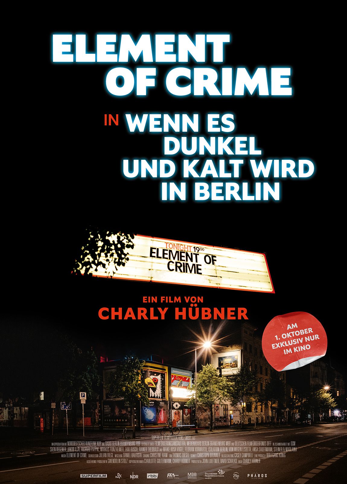 Element of Crime in Wenn es dunkel und kalt wird in Berlin ...