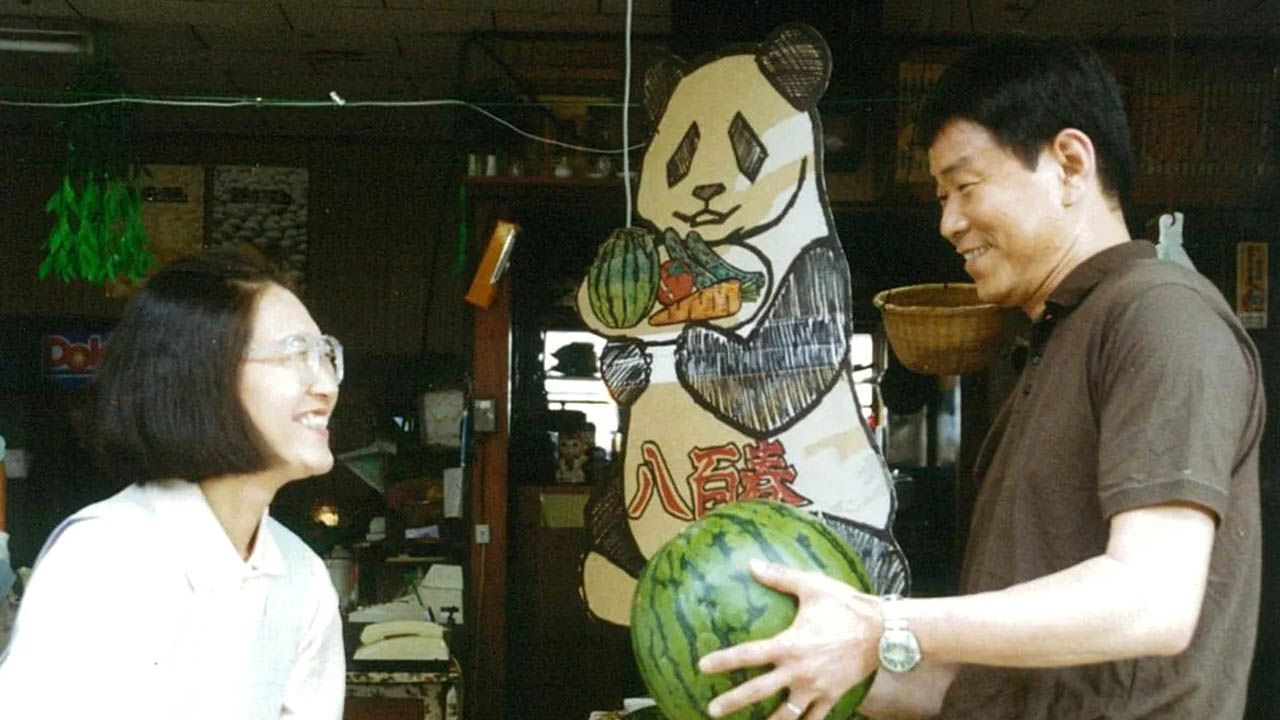 Gemüsehändler Bengal und eine der chinesischen Studierenden