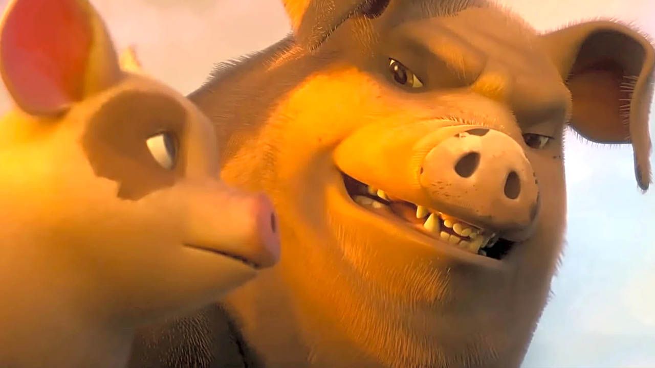 Alle Tiere sind gleich? Das sieht Eber Napoleon (Stimme im Original: Seth Rogen), der auf dem Hof die Macht an sich reißen will, ein bisschen anders...