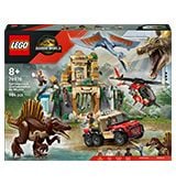 LEGO Jurassic World Spinosaurier & Quetzalcoatlus