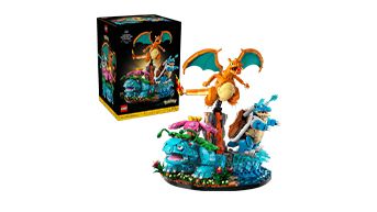 LEGO Bisaflor, Glurak und Turtok