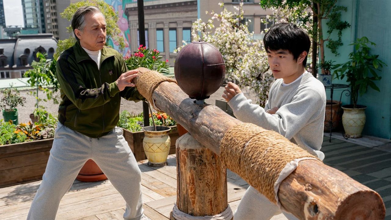 Ben Wang wollte auch Jackie Chan beweisen, dass er Action kann.