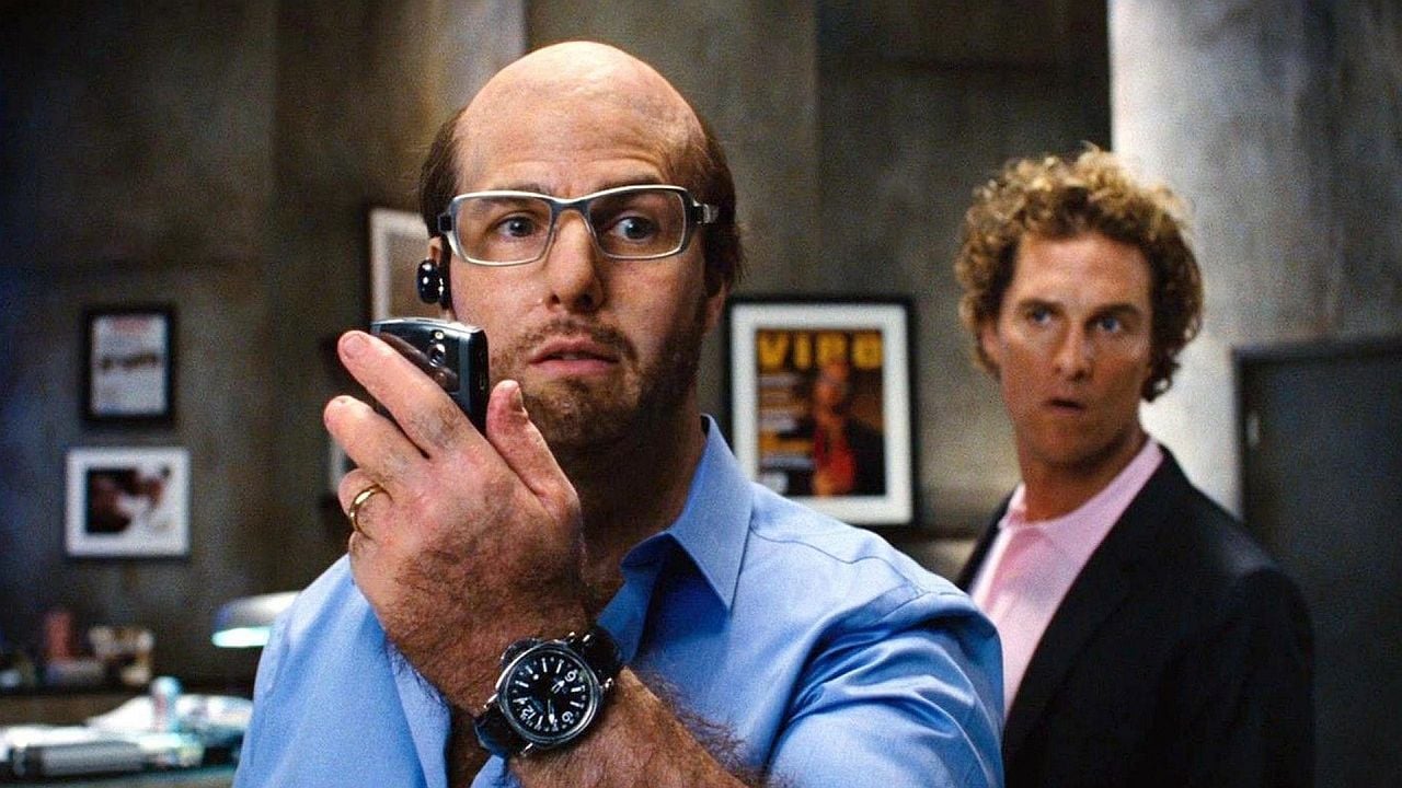 Tom Cruise als Les Grossman in „Tropic Thunder“.
