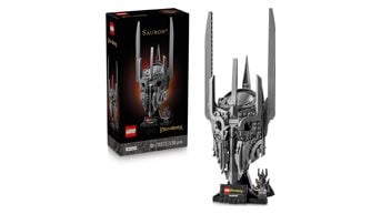 Saurons Helm aus über 500 LEGO-Steinen